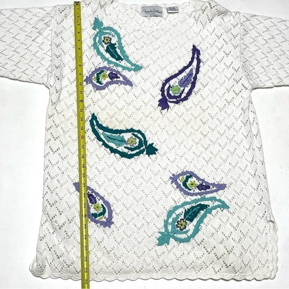 Diane Von Furstenberg the Color Authority Woman Knit Tunic Sweater Size L - Picture 12 of 14